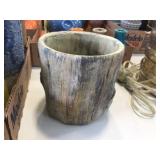 Planter / bird candle holder