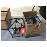 2 matching hanging light fixtures - UNSURE IF