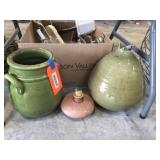 3 ceramic stoneware decorators