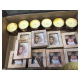 Candles / miniture frames