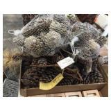 Assorted pine cone decorators