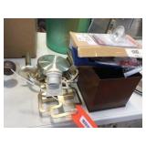 assorted light fixtures / light bulbs / switches /