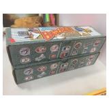 2 boxes of 1990 Donruss baseball puzzle & cards