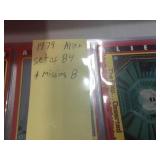 1979 Alien cards set of 84, missing 8