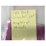 1982 Dark crystal set 78 card set