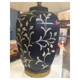 2 lamps with shades 27 inches tall