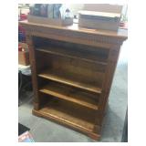 Wood bookcase 39x14x48