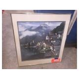 Framed decorator picture 23x25