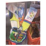 Kites, sand pails & assorted