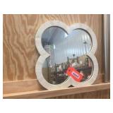 Framed wall mirror 18x18