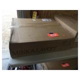 Brushes nickel chandelier