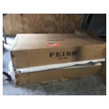 Damaged bathroom mirror