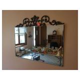 Beveled mirror. 48"x30"