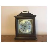 Bulova wood cased clock. 10"x5"x15"