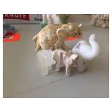 Elephant decorators. 3" tall & less