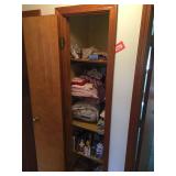 Contents of hallway closet