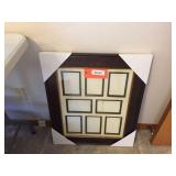 Framed collage picture frame. 26"x21"
