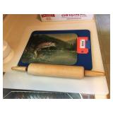 Rolling pin & cutting boards
