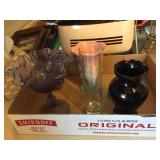 Hull pottery vase & assorted vases