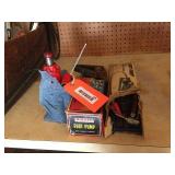 Foot pumps & bottle jack