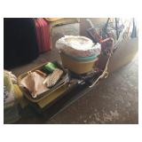 Hangers & assorted items in grouping