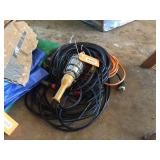 Extension cord & trouble light