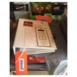 3 ring binder & assorted