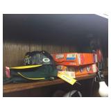 3 Packer caps, XL Ladies Packer sweatshirt,