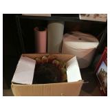 3 Rolls of paper & asst decorators
