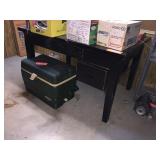 2 Drawer wood desk 36x51x30