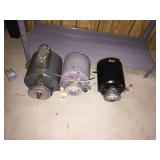 3 Electric motors, not tested