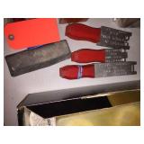 3 Sinker molds lead bar