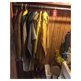 Rain coat, asst men