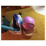 Tote w/bag chair & asst