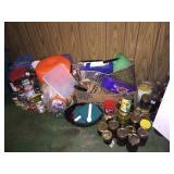 Contents of shelves-canned goods, laundry items