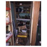 Jars, chairs & contents in cellar