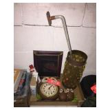 Owl clock, shade for light