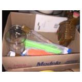 Fillet knife, picnic utensils, asst