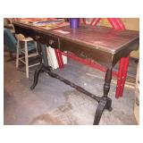 Hall table w/drawer 42x16x30