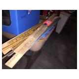 Yard sticks w/advertising