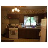 Contents of kitchen cabinets &