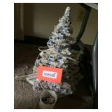 White ceramic tree 16" tall