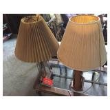 2 Lamps 30" tall