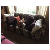 2 Cushion couch w/pillows