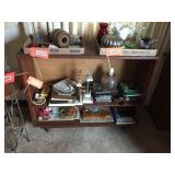 Bookshelf w/contents 40x13x35