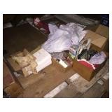 Christmas decorators, contents in attic