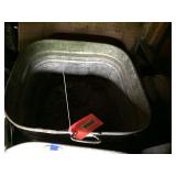 Square tub w/handles