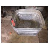 Square tub w/handles