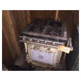 Old gas stove