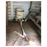 Pull behind spreader